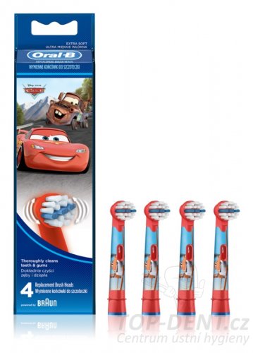Oral-B Stages Power Kids EB10-4 náhradní hlavice Cars, 4ks