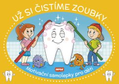 Motivační kalendář se samolepkami - Už si čistíme zoubky