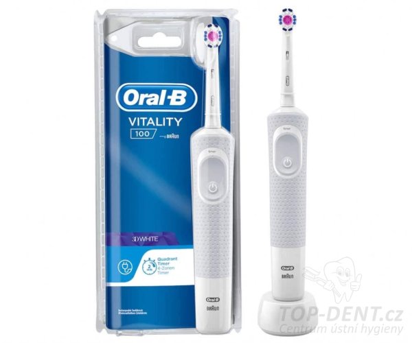 Oral-B Vitality 100 3D White elektrický kartáček (blistr)