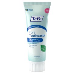 TePe Pure zubná pasta s fluoridmi (mäta), 75 ml