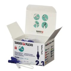 Tandex Flexi mezizubní kartáčky 2,3 mm (fialové), 25ks