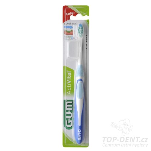 GUM Activital Ultra Compact zubní kartáček (soft)