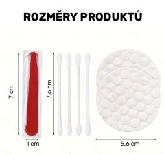 Cestovné kozmetické potreby, 7 ks