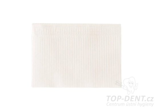 Richmond Premium skládané dentální podbradníky 33x45 (bílé), 500ks