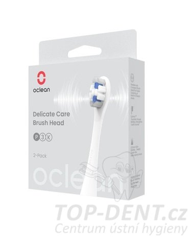 Oclean Delicate Care náhradní hlavice Extra Soft (bílé), 2ks