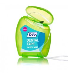 TePe Dental Tape zubní voskovaná PTFE páska (mint), 40m