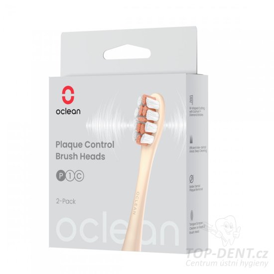 Oclean Plaque Control náhradní hlavice Medium (zlatá), 2ks