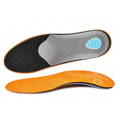 Kožené ortopedické vložky na podporu klenby, vel. 35-46