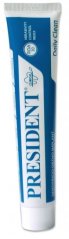 PresiDENT Daily Clean zubní pasta na rovnátka a implantáty, 75 ml
