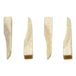 PURE dřevěné klínky (bílé), 100ks
