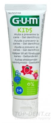 GUM Kids zubní pasta pro předškoláky (2-6 let), 50ml