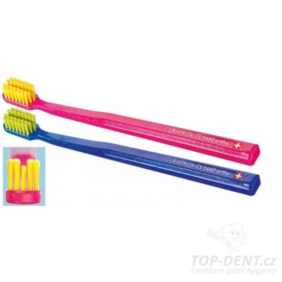 Curaprox CS 5460 Ortho ultrasoft zubní kartáček BOX, 36ks