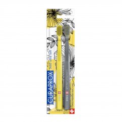 Curaprox Ultra Soft 5460 DUO YELLOW/GREY edition, 2 ks