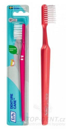 TePe Denture Brush zubná kefka na zubné náhrady (blister)