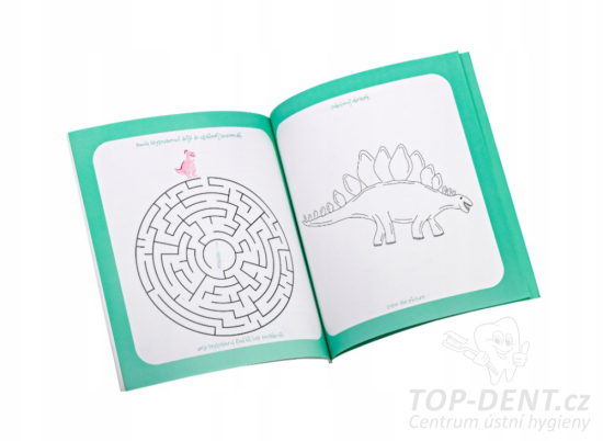 SEYSSO KIDS Dinosaur Coral sonický zubní kartáček od 3 let (růžový)