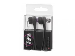 Curaprox Hydrosonic Carbon Black is White náhradní hlavice, 2 ks