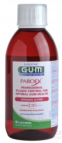 GUM Paroex ústní voda (CHX 0,12%), 300ml