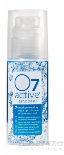 O7 Active bělící gelová zubní pasta, 100 ml