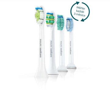 Vyberte si správnou hlavici ke kartáčku Philips Sonicare