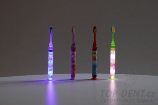 GUM Junior LIGHT-UP zubní kartáček od 6 let (blistr)