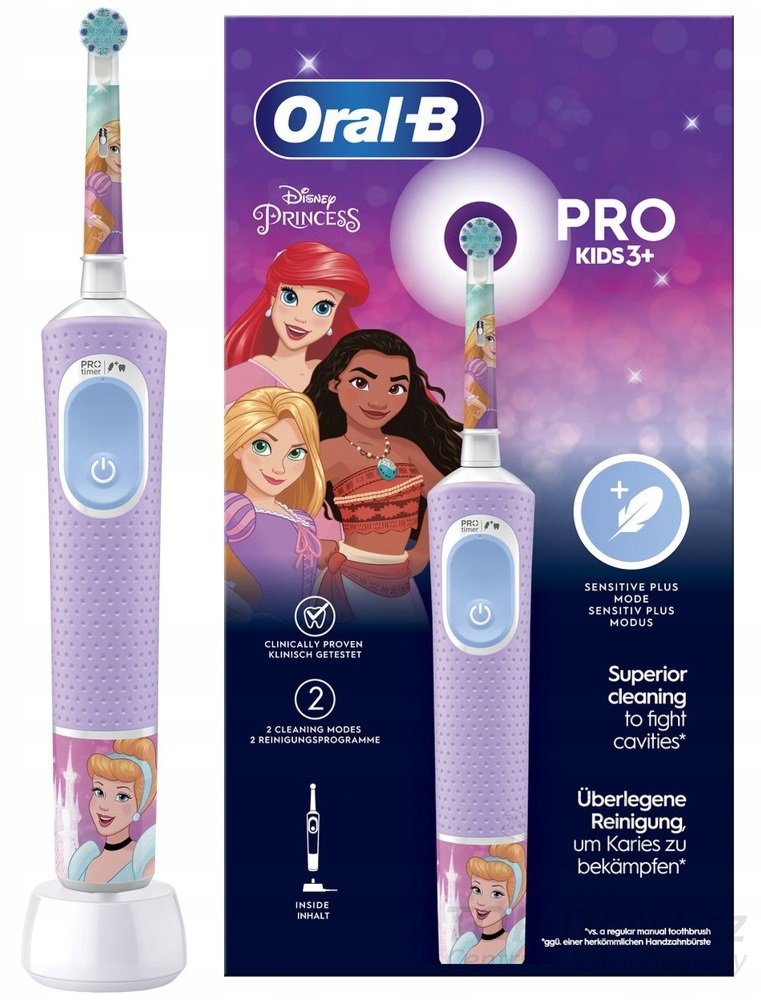 Oral-B Vitality Kids PRO elektrický zubní kartáček PRINCEZNA :: TOP ...