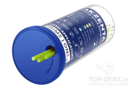 Akzenta Top Sticks Plus Micro aplikátory REGULAR (sv. zelené), 4x100ks