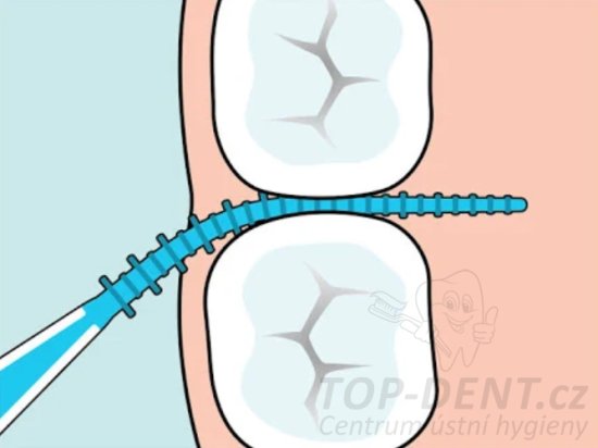 TEPE EasyPick dentální párátka XL (fialová) BOX, 100ks