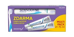 Sensodyne Extra Whitening Multipack zubní pasta + kartáček, 2x75ml
