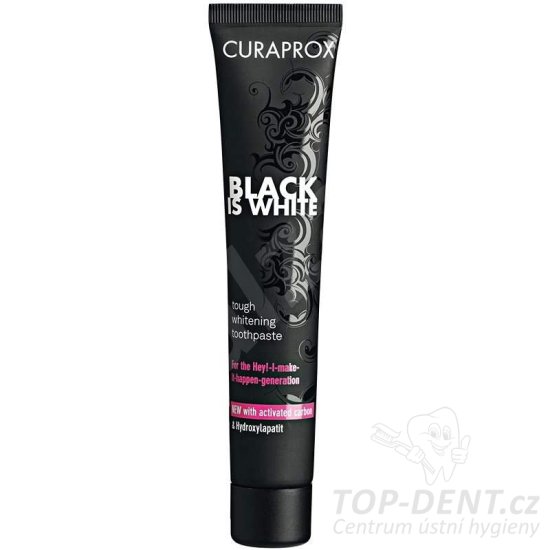 Curaprox bělící zubní pasta Black is White , 90ml