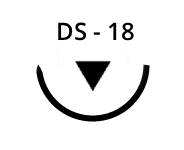 Sterilné chirurgické ihly DS-18, 48 ks