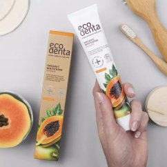 ECODENTA Organic Papaya bieliaca zubná pasta s extraktom z papáje, 75ml