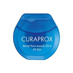 Curaprox DF 834  voskovaná dentální nit, 50m