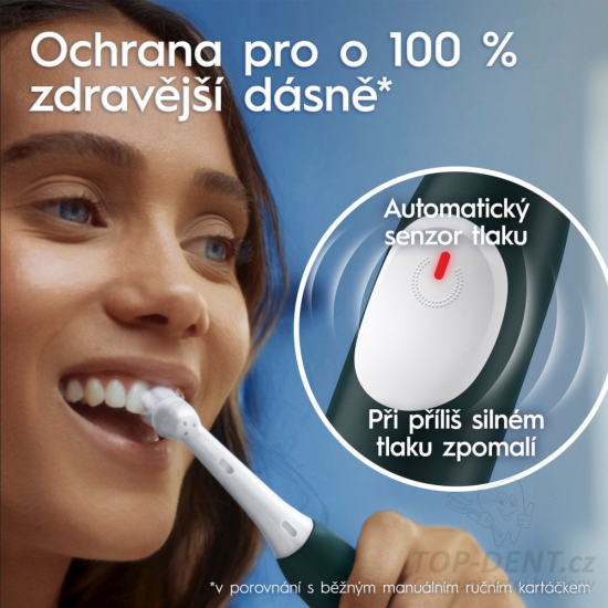Oral-B iO Series 2 elektrický zubní kartáček Forest Green + pouzdro