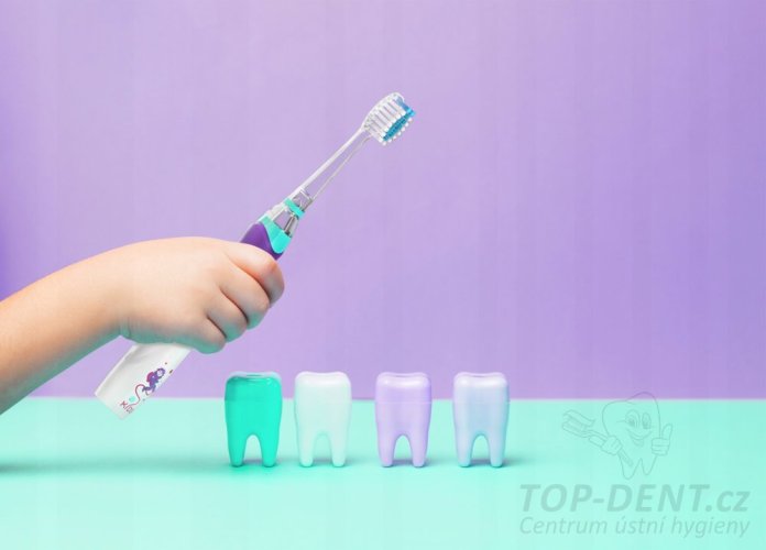 Feelo Kids Sonic bateriový zubní kartáček pro děti (3-6 let)