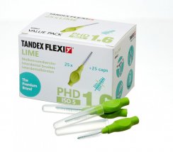 Tandex Flexi mezizubní kartáček 1,6 mm ISO 5 kónické (zelené), 25ks