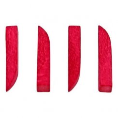 PURE dřevěné klínky (červené), 100ks