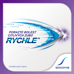 Sensodyne Rapid Relief zubní pasta, 3x75ml