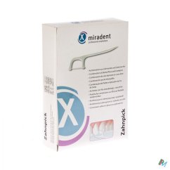 Miradent Dental Floss mečíky, 100ks