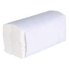 PURE papírové dvouvrstevné ručníky bílé 22x24cm, 20x160 ks