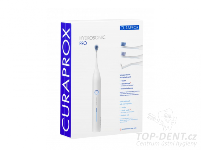Curaprox Hydrosonic PRO elektrický zubní kartáček