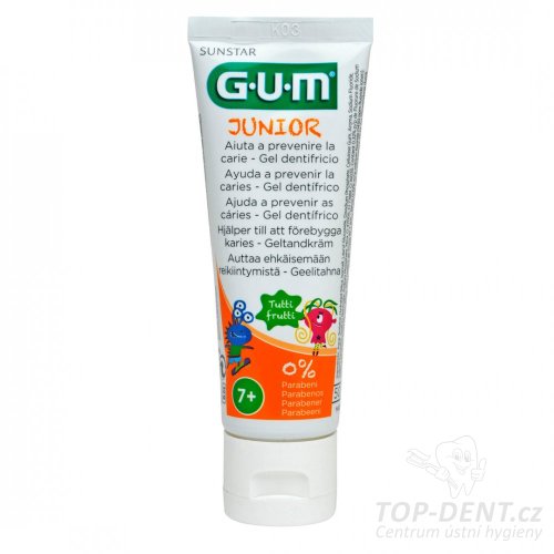 GUM Junior zubní pasta pro školáky (7-12 let), 50ml