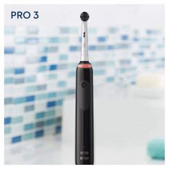 Oral-B PRO 3 3000 Pure Clean Black elektrický zubní kartáček