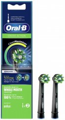 Oral-B CrossAction BLACK CleanMaximiser EB50BRB-2 náhradní kartáčky, 2ks