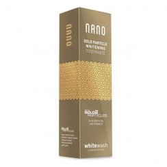 Whitewash Nano Gold bělící pasta s částečky zlata, 75ml