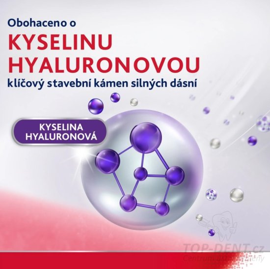 Parodontax Whitening Posilnenie a ochrana ďasien zubná pasta s kys. hyalurónovú 75ml