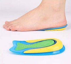 Mäkké gélové podpätníky do topánok, 2 ks