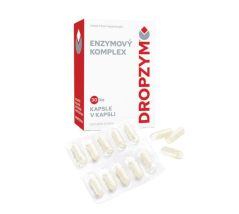 Dropzym enzýmový komplex doplnok stravy (kapsule), 30 ks