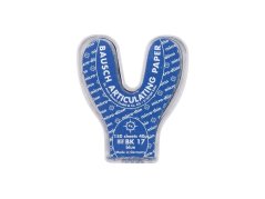 Bausch Arti-Check 40µ artikulační papír podkova (modrý), 150 ks