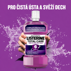 Listerine Total Care ústna voda 6v1, 1000 ml