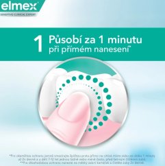 Elmex Sensitive Clinical Expert Instant Care zubní pasta, 75ml